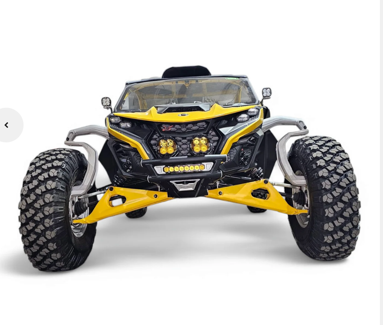 DEFENSA DELANTERA MAVERICK R MODEL AMP (WINCH)