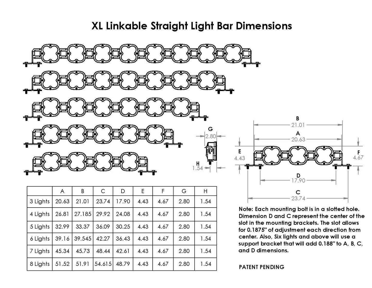 Barra XL Linkable