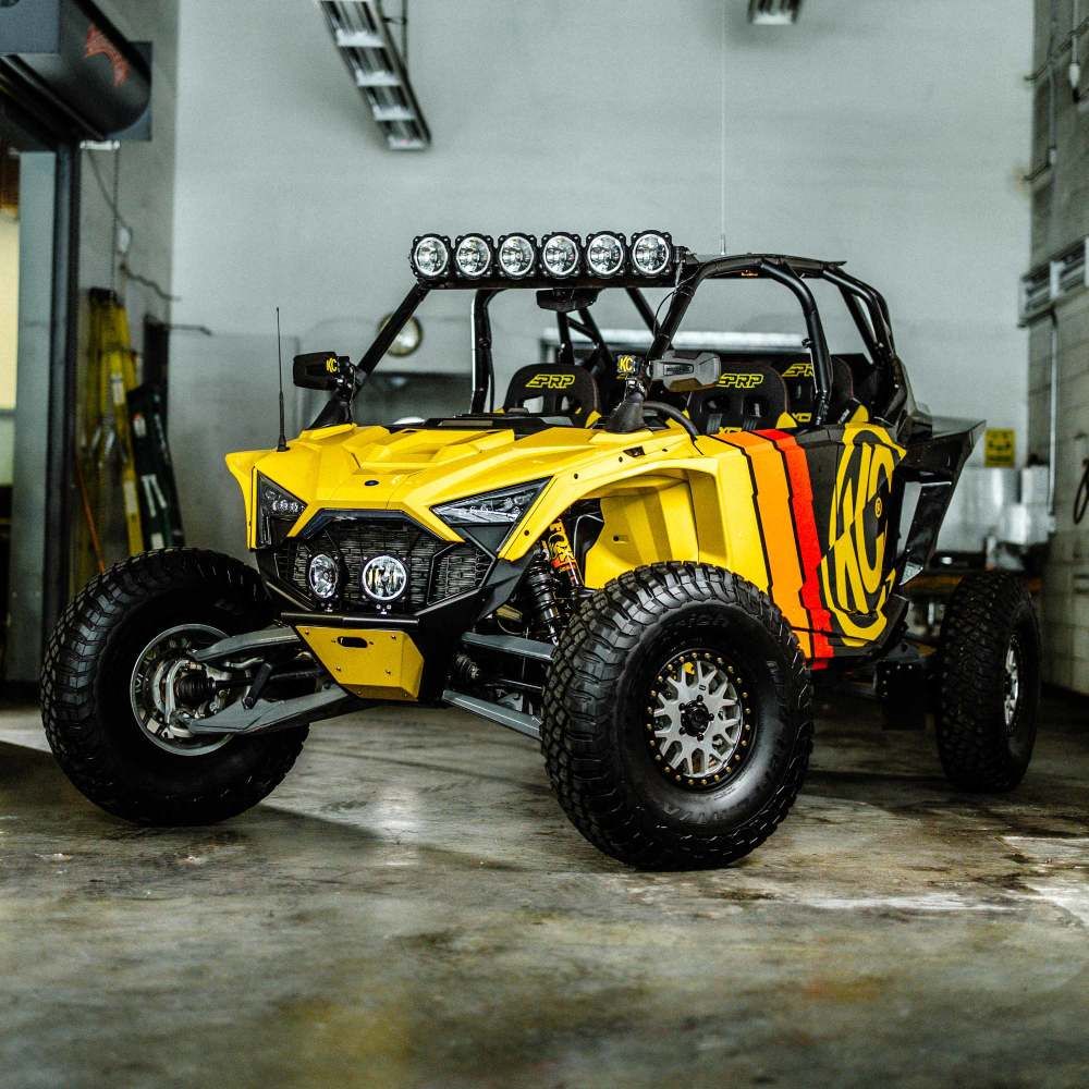 KC PRO 6 LUCES CON BASES TUBO R/PRO XO – For UTV accesorios