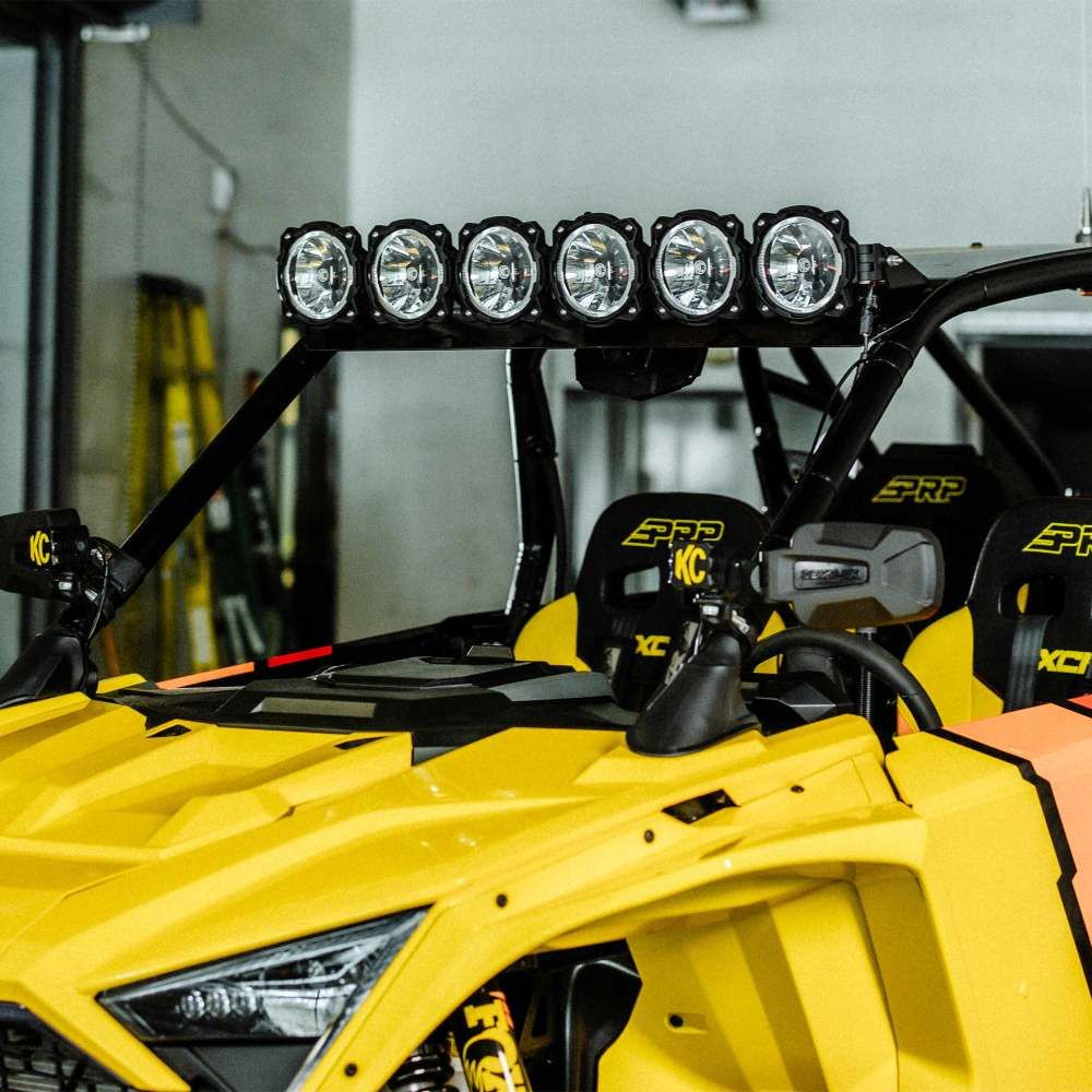KC PRO 6 LUCES CON BASES TUBO R/PRO XO – For UTV accesorios