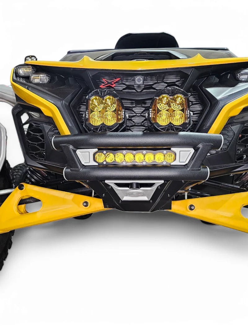 DEFENSA DELANTERA MAVERICK R MODEL AMP (WINCH)