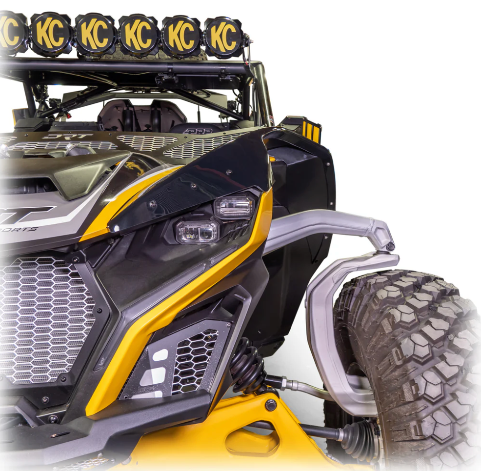 Kit de guardabarros delantero DRT Can-Am 2024+ Maverick R