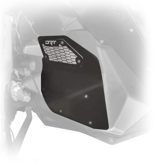 DRT Can-Am 2024+ Maverick R Kit de protección de roca de aluminio delantero