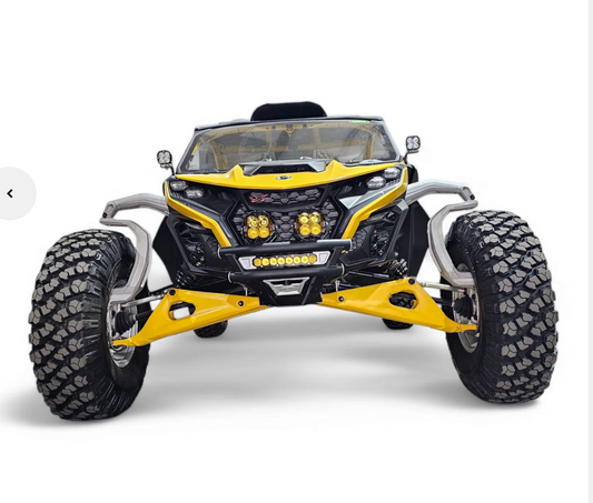 DEFENSA DELANTERA MAVERICK R MODEL AMP (WINCH)