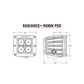 FAROS AUXILIARES RADIANCE POD RGBW