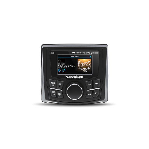 Receptor multimedia digital compacto con pantalla de 2,7"