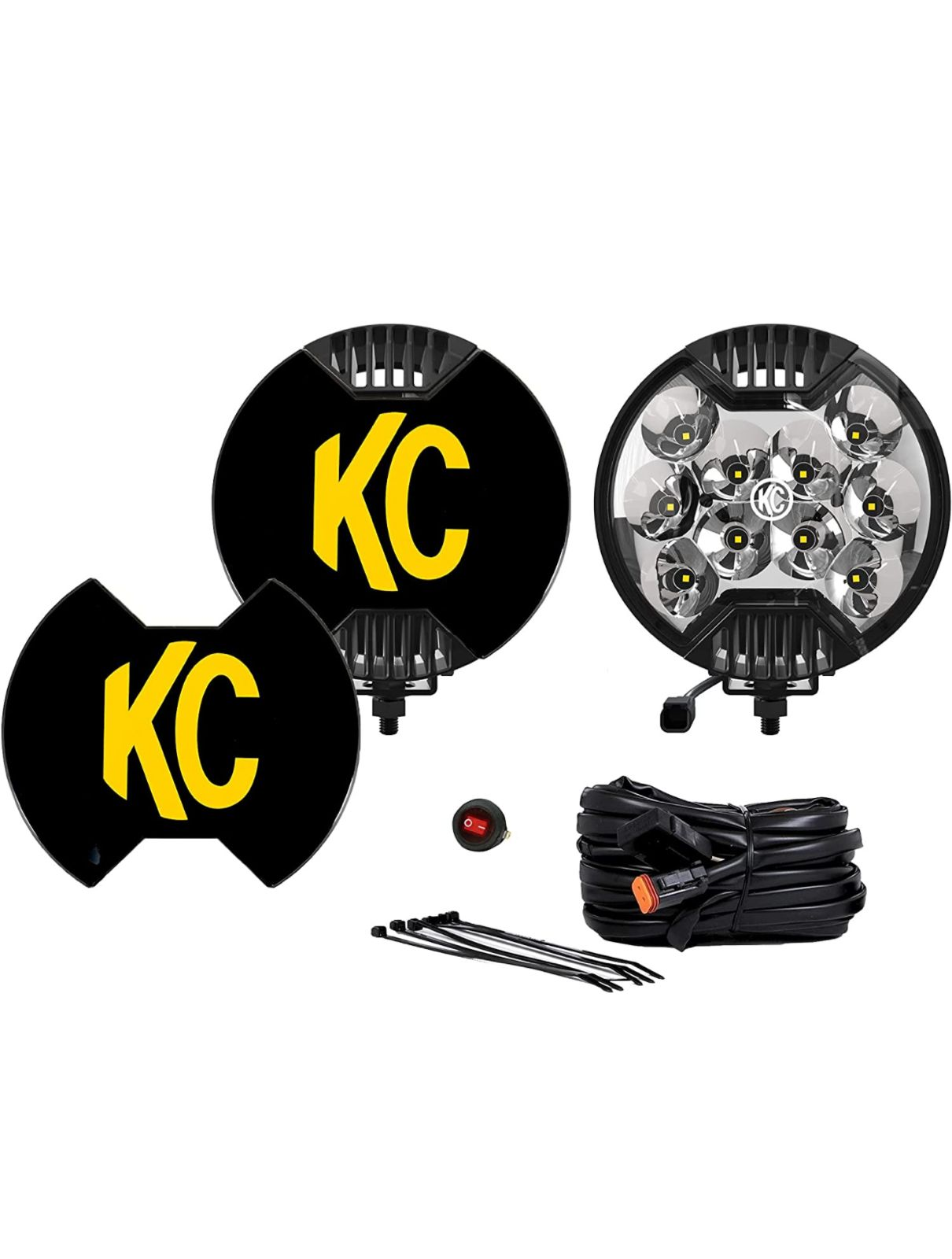Rectangular Kc Lights KC SLIMLITE LED – For UTV accesorios